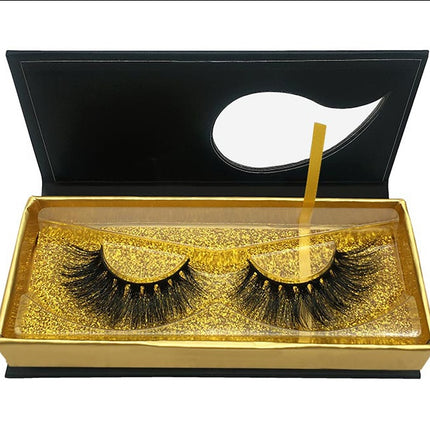 Three-dimensional multi-layer thick makeup false eyelashes