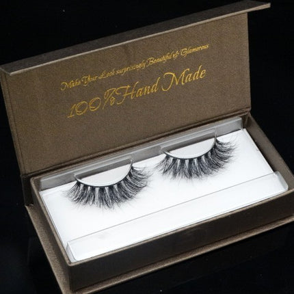3D stereo mink hair false eyelash DM35