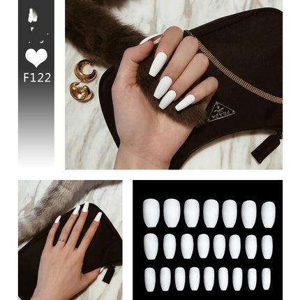 Nail Art Scrub Ballet Fake Nails