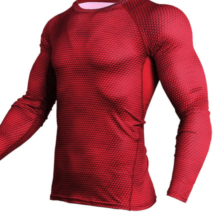 Men Gym Running Shirt Quick Dry Breathable Fitness Sport Shirt