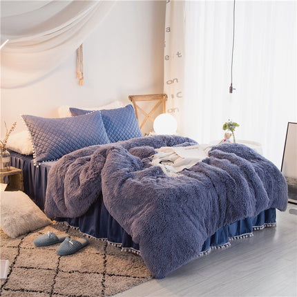 Koreaanse nerts fluweel warm beddegoed