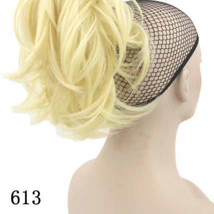 Grip ponytail short hair female curly hair wig flexible hair ponytail