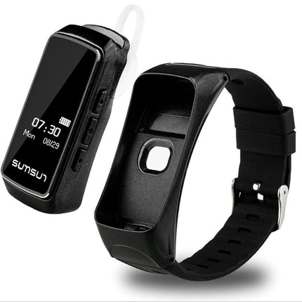 Armbandkoptelefoon b7 slimme bluetooth horlosie