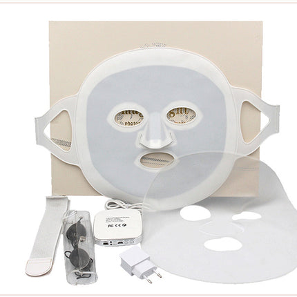 LED Masker Instrument Silikoon Foton Skoonheidsinstrument Aknee Skoonheidsmasker