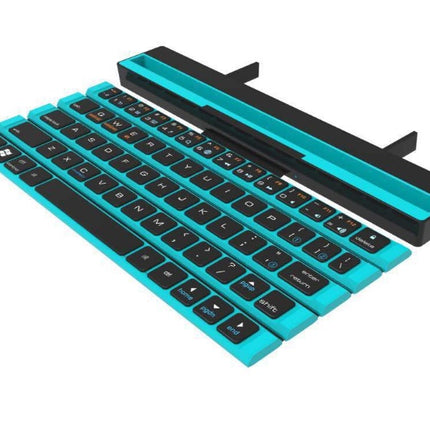 Outdoor Office Portable Folding Wireless Reel Keyboard
