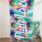 Kleurvolle gestrooide stert / 145×70 cm