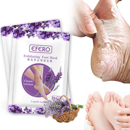 bleek- en bevogtigende voetmasker