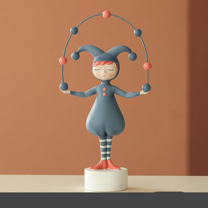 Creative Resin Elf Girl Sculpture Ornaments