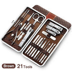 Brown / 21 pieces