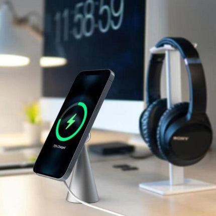 Compatible with Apple, Magnetic Desktop Phone Stand For IPhone Pro Max Wireless Charger Bracket Holder
