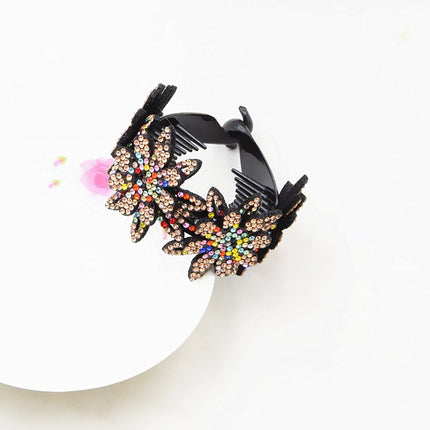 Strass Blom Plaat Haarrek