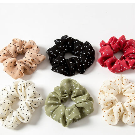 Simple Chiffon Large Intestine Hair Tie