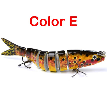 Pike Fishing Lures Artificial Multi Jointed Sections Hard Bait Trolling Pike Carp Fishing Tools