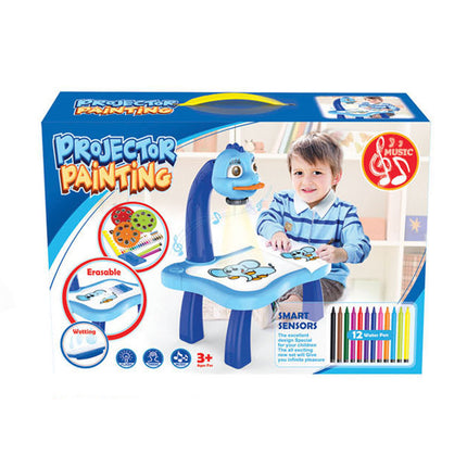 Children Smart Projector Painting Drawing Projector Table Desk Toy