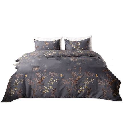 Beddegoedstel Luukse Duvet-oortreksel Dubbel Drie-stukstel Bed Kwilt