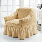 Eenvoudige beige / Enkel S 90tot140CM