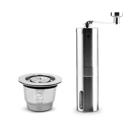 Coffee capsule square hole shell