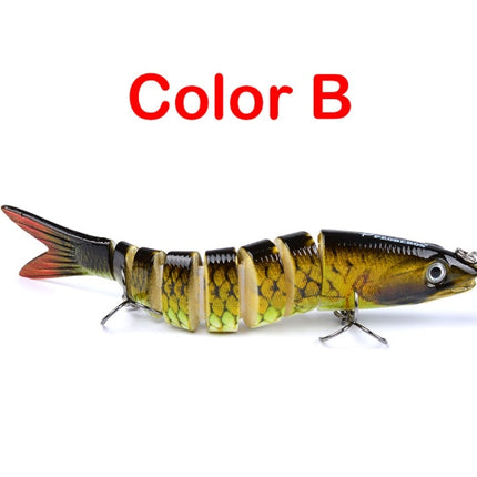 Pike Fishing Lures Artificial Multi Jointed Sections Hard Bait Trolling Pike Carp Fishing Tools