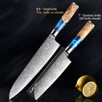 Beef knife plus three