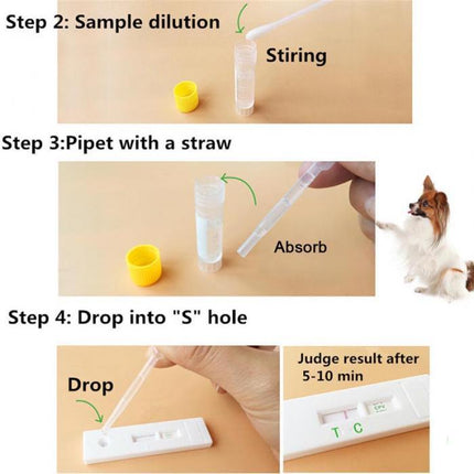 Pet CDV / CPV test paper