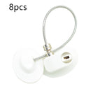 White oval8pcs