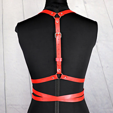 Punk Women's Leather Belt Underwear