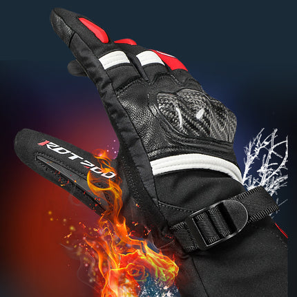 Waterproof And Warm Motorcycle Riding Gloves