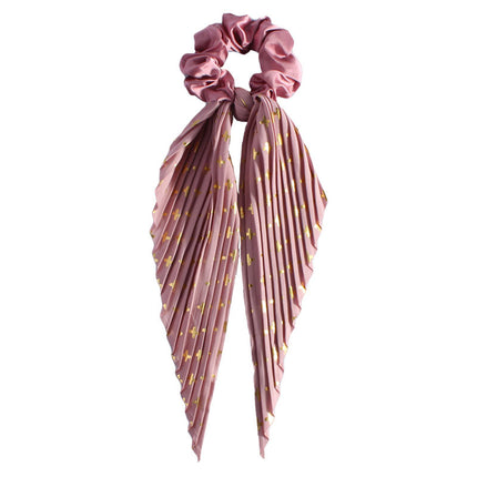 Oulike Sy Poniestert Haarrek Haarrekkie Haarbykomstighede Blomme Haarband Retro Elastiese Gedrukte Haarrek Vroue Dogter