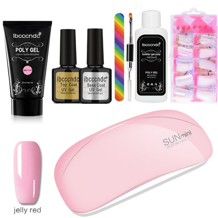 Painless And Rapid Extension Of Crystal Glue100-piece Boxed With Scaled Nail Crystal