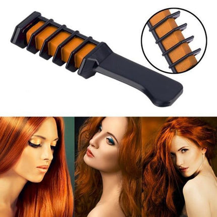 Tydelike Mini Weggooibare Kryte Haarkleur Kleur Mascara Verf Krytboks Met Borsel
