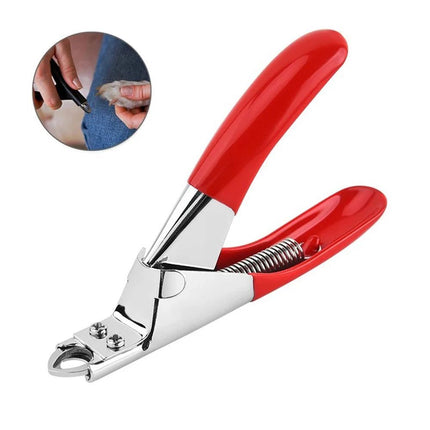 Dog Nail Cutter Type U Word False Tips Professional Nail Clippers Straight Edge Cutters Manicure Pliers Guillotine Nail Capsule