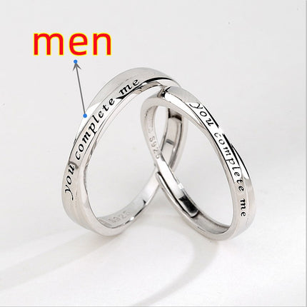 S925 Sterling Silwer Paarringe