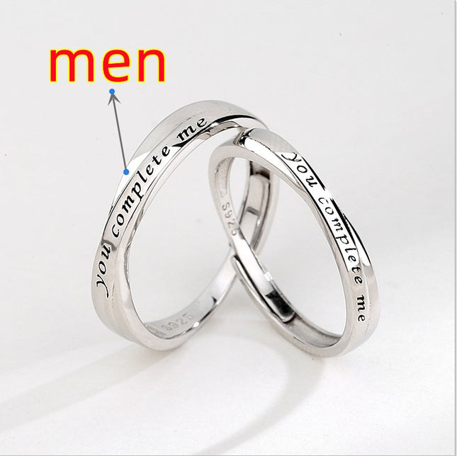 S925 Sterling Silwer Paarringe