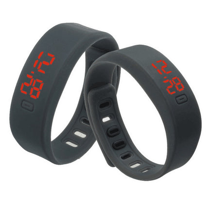 Fashion red light LED bracelet silicone wrist