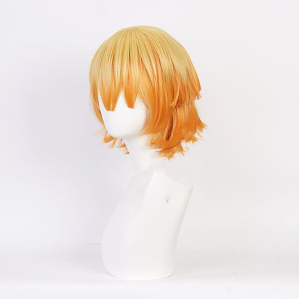 Demon Slayer Blade Graduering Cosplay Pruik