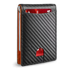 Carbon Fiber Black Orange