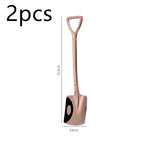 Rose gold square head2pcs