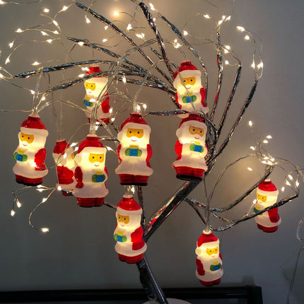 Christmas Decoration LED Santa Claus String Lights