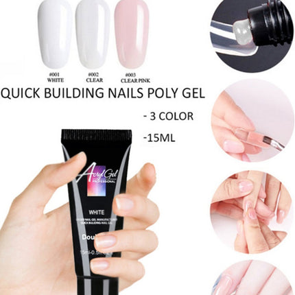 3-Kleur Poliëlgel Pak  Vormpunte