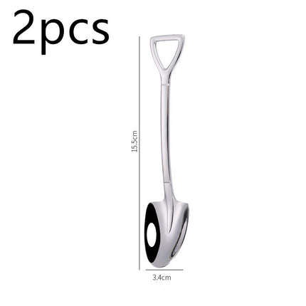 Stainless Steel Coffee Ice Cream Shovel Spoon