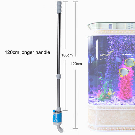 Electric Water Replenishment Suction Toilet Fish Pond Cleaning Tool