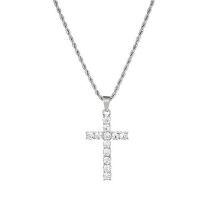 Diamant Hanger Halssnoer Mans Hip-hop Koue Wind