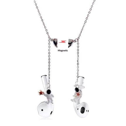 Ruimtevaarder Blom Hanger Oorfoon Anti-Verloor Ketting Brilketting
