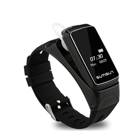 Armbandkoptelefoon b7 slimme bluetooth horlosie