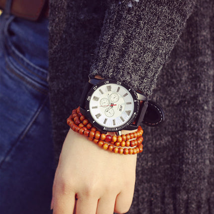 Classic Super Luminous Luminous Oversized Dial Trends Men and Women Couples Watch Quartz Simple Practical Fashion Watch