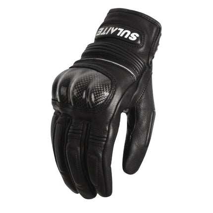 Men's And Women's Motorcycle Sheepskin Riding Full Finger Gloves