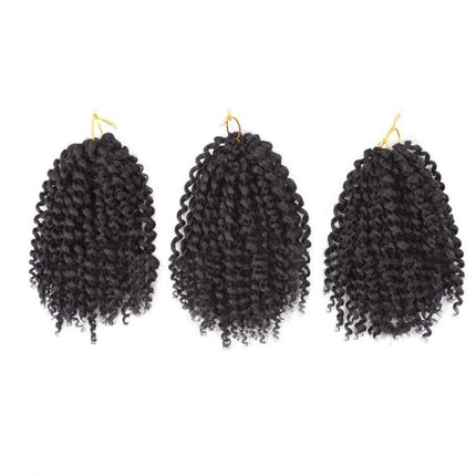 Crochet hair extension wig