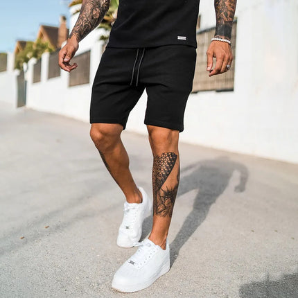 Men's Fashion Casual T-shirt Shorts Sports Suit