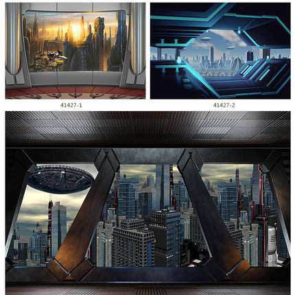 3D Spaceship Space Capsule Wallpaper