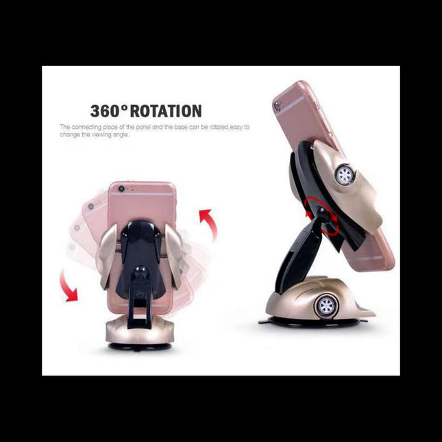 Portable Toy Silicone Pad Sports Car Model Gift 360 Degree Rotation Strong Suction Phone Holder